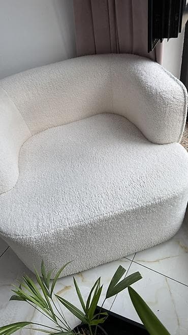 herman miller: Кресло в стиле минимализм с закруглённой спинкой (-Тедди) Б/у . - — 2