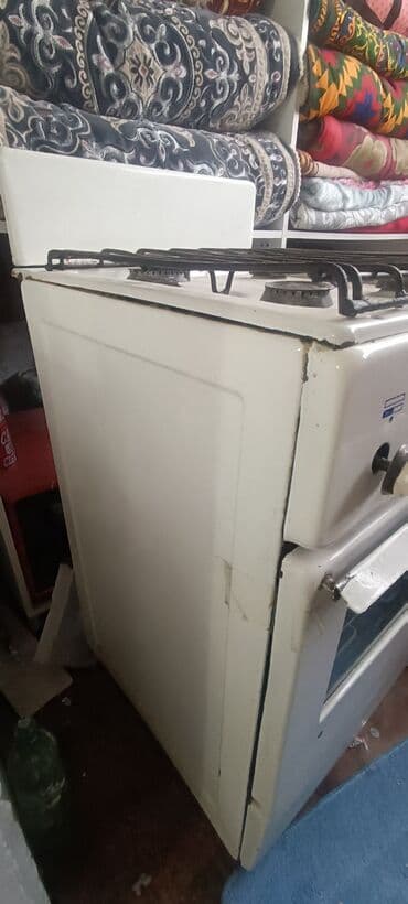 защищённый телефон: Газовая плита с духовкой, классический белый — 5