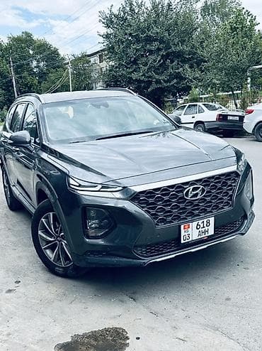 машина туксон: Hyundai Santa Fe: 2019 г., 2 л, Автомат, Дизель, Кроссовер — 1