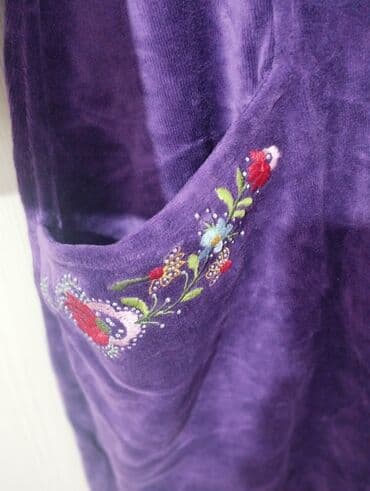 брендовая куртка: Флисовый халат/платье-халат Cocoon (этикетка: 2XL), цвет насыщенный — 3