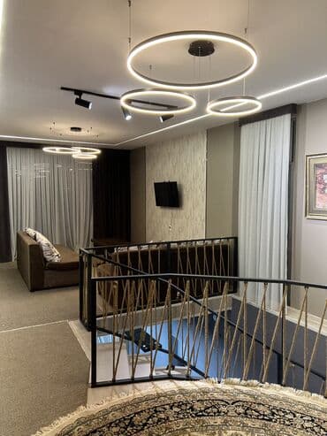 дом бишкек аренда: 150 м², 5 комнат, Утепленный, Теплый пол, Балкон застеклен — 8