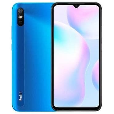 beeline smart: Redmi, Redmi 9A, Б/у, 32 ГБ, цвет - Синий, 2 SIM — 1