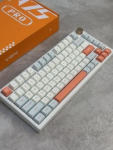 4 к: Клавиатура, VGN, Механическая, Проводное подключение, Размер: 80% — 9