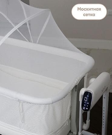 Окна и комплектующие: Трансформируемая детская кроватка 2-в-1: люлька + манеж - Два режима — 4