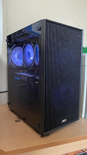 Компьютер, ядер - 6, ОЗУ 16 ГБ, Для работы, учебы, Б/у, Intel Core i7, AMD Radeon RX 580, HDD + SSD