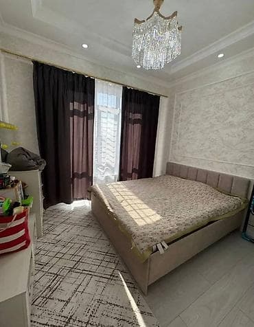 flat osh: 1 комната, 44 м², Элитка, 12 этаж, Евроремонт — 2