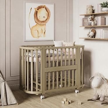 teddy bear: Люлька, Колыбель, Дерево, цвет - Бежевый — 2