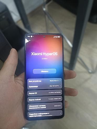 redmi 9 т: Redmi, Redmi Note 12, Колдонулган, 128 ГБ — 7