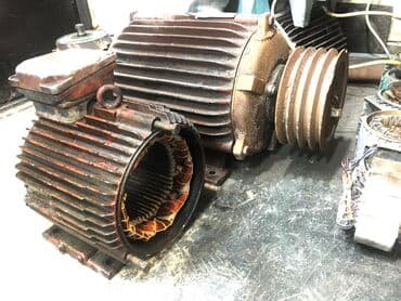 Перемотка Ремонт асинхронных двигателей / моторов всех видов
