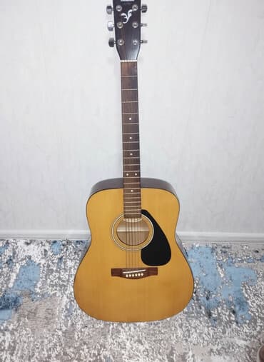 стойка микрофонная: Акустическая гитара Yamaha F310 + чехол - Тип: западная дредноут (6 — 2