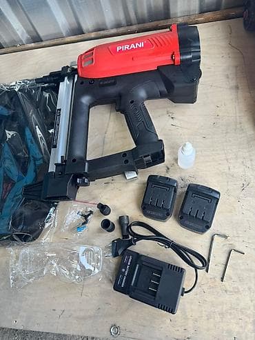 Измерительные инструменты и детекторы: Газовый аккумуляторный пороховой нейлер PIRANI RB-65 (Lithium ion gas — 1