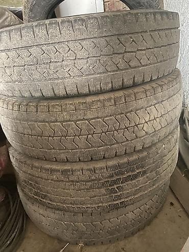 шина 14.00 24: Шины 195 / 80 / R 15, Зима, Б/у, Комплект, Легковые, Bridgestone — 2