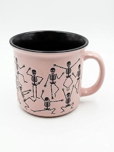 Кухонные принадлежности: Керамические кружки с надписями - Материал: керамика, гладкая глазурь — 10