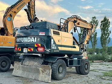 work equip: Экскаватор, Hyundai, Колесный — 5