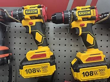 Дрели: Аккумуляторная дрель‑шуруповёрт KASON (бесщёточная) Основные — 1