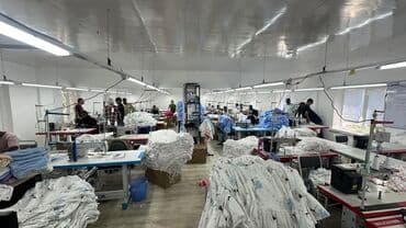 работа в клининговой компании с ежедневной оплатой: Швея 4-нитка. Аламединский рынок / базар — 3