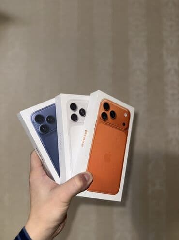 IPhone 17 Pro Max, Оранжевый, Коробка