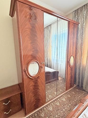комод для белья в спальню: Спальный гарнитур, Двуспальная кровать, Шкаф, Комод — 2