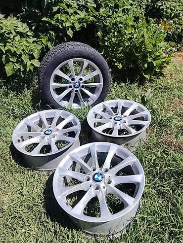 железные диски 17: Литые Диски R 17 BMW, Комплект, отверстий - 5, Б/у — 3
