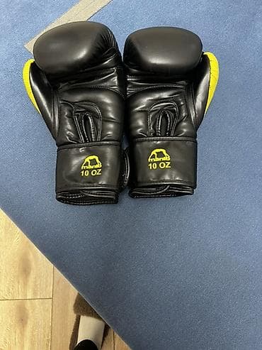 муай тай шорты: Боксерские перчатки MANTO “Defend Yourself” Вес: 10 oz (маркировка на — 2