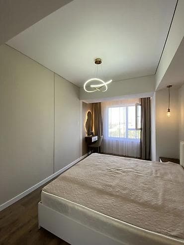 Квартиры: 2 комнаты, 58 м², Тунгуч мкр Элитка, 8 этаж, Евроремонт — 1