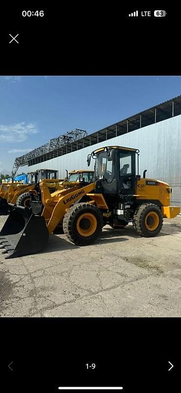 Услуга Фронтальный погрузчик LiuGong 835N Планировка земли Разгрузка