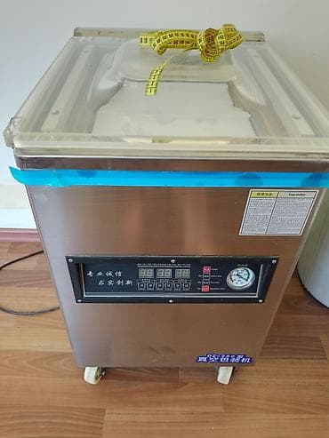 Упаковочно-фасовочные аппараты: Промышленный профессиональный вакуумный аппарат, Однокамерный, Функция двойного шва, Другой бренд, Б/у — 4