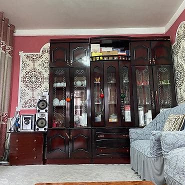 бургунди: Гарнитур для зала, Шкаф, цвет - Коричневый — 1