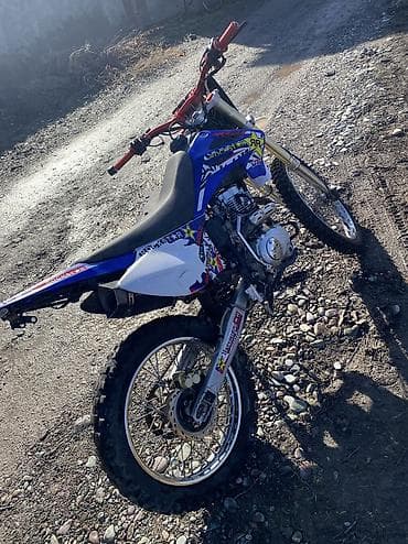 маленькие скутеры: Кроссовый/эндуро мотоцикл в белом пластике🚨 срочно🚨 - Тип: легкий — 4