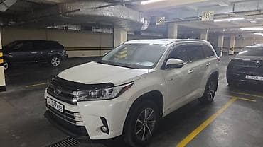 виш капот: Toyota Highlander: 2018 г., 3.5 л, Автомат, Гибрид, Кроссовер — 5