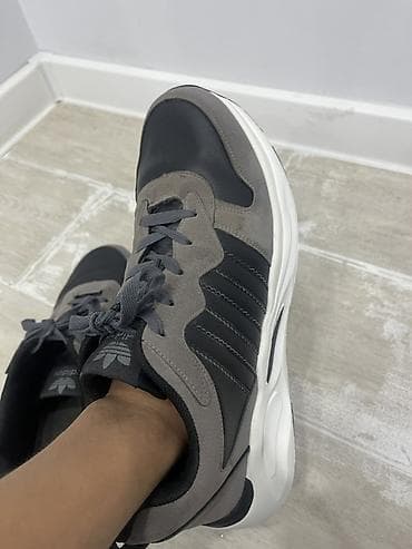 Мужские кроссовки, 45, Adidas Originals, Новый, цвет - Серый, Самовывоз, Бесплатная доставка, Платная доставка