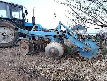 плуг мини: Дисковая борона прицепная - Тип: навесная/прицепная к трактору — 3