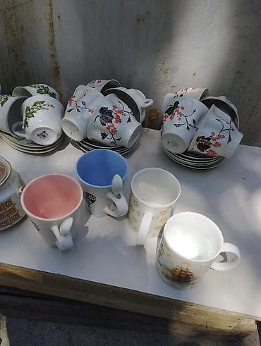 ярус посуда: Набор разной посуды для дома и дачи Состав: - Керамические и — 4