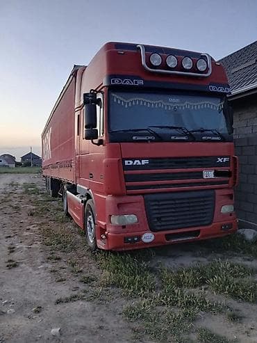 carplay android: Тягач, DAF, 2006 г., Тентованный — 2