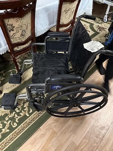 Башка медициналык товарлар: Инвалидная коляска Medline, ручная - Тип: механическая (самоходная/с — 2