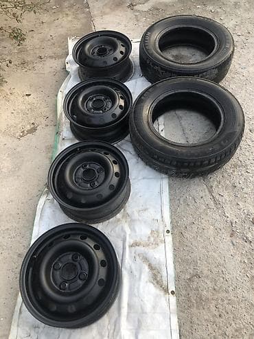 штамповый диски: Железные Диски R 16 Комплект, отверстий - 5 — 6