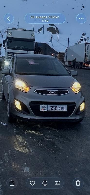 Kia Morning: 2015 г., 0.1 л, Автомат, Бензин, Хэтчбэк — 1