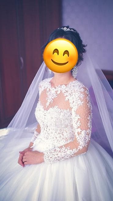 подьюбник: Нежное эксклюзивное свадебное платье. Ручная работа. Покупала дорого — 3