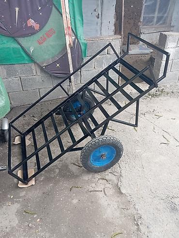 Садово-строительная тачка и тележка, Стальная, Двухколесная, Новый