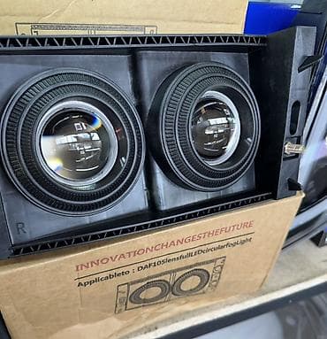 мужской свитер на молнии: Комплект передних фар DAF Новый — 10