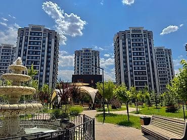 56: 2 комнаты, 56 м², Асанбай мкр Элитка, 11 этаж, Евроремонт — 1