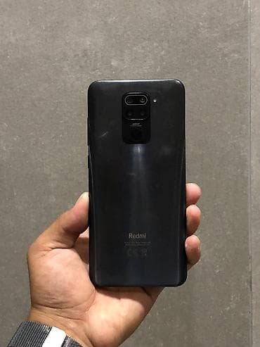 mate 20: Redmi, Redmi Note 9, Б/у, 64 ГБ, цвет - Черный, 2 SIM — 3
