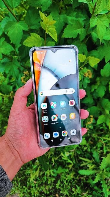 max 3: Redmi, Redmi A3, Б/у, 128 ГБ, цвет - Голубой, 1 SIM, 2 SIM — 3
