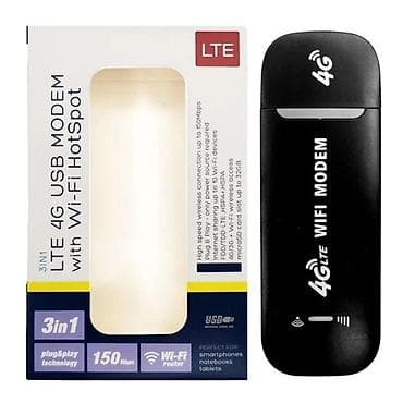 Модемы и сетевое оборудование: Новый универсальный 4G/LTE USB-WiFi-модем/роутер с раздачей интернет — 6