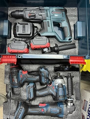 Дом и сад: Набор аккумуляторного электроинструмента Bosch в фирменном пластиковом — 1