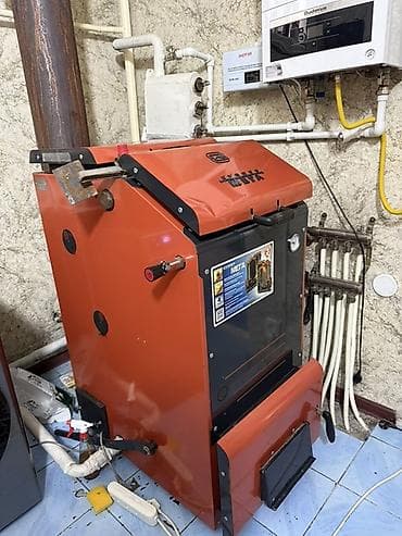 давления: Твердотопливный котел Теплодар Куппер МЕГА - Тип: напольный стальной — 1