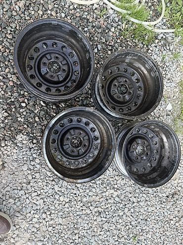 sp 4: Железные Диски R 15 Honda, Комплект, отверстий - 4, Б/у — 3