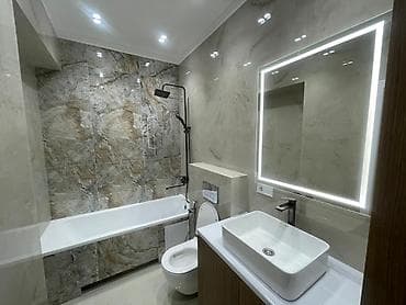 Квартиры: 2 комнаты, 77 м², Элитка, 7 этаж, Евроремонт — 3