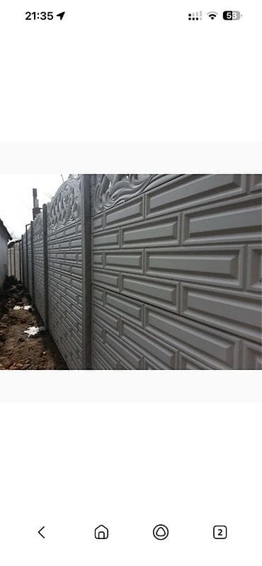 бетоный забор: Бетонный еврозабор, Декоративный, Новый, В розницу,Наличный расчет — 3