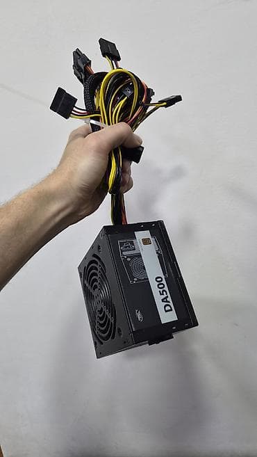 pcie: Блок питания, Новый, DeepCool, 500 Вт, Bronze, 500 Вт — 1